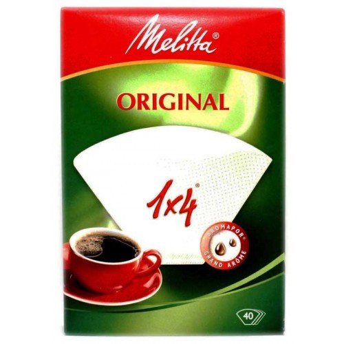 MELITTA Original kavos filtrai, 1X4, 40 vnt.