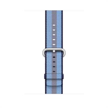 Dirželis APPLE išmaniajam laikrodžiui, 42mm, nailoninis, mėlynas