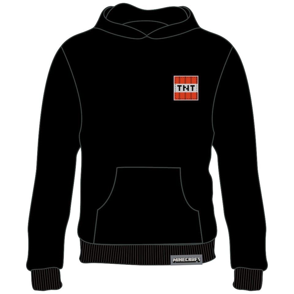 Džemperis MINECRAFT TNT BADGE, juodas, 9-11 Y