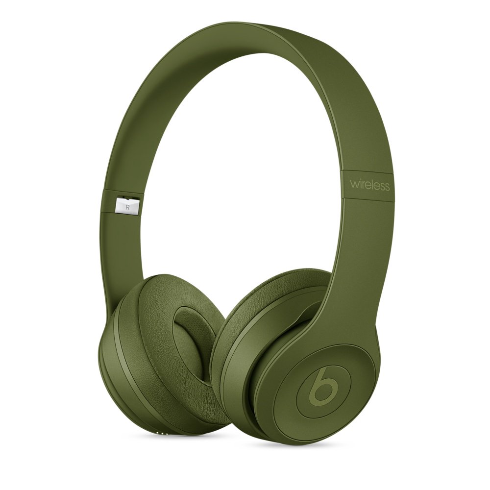 Ausinės BEATS Solo 3 ant ausų, belaidės, žalios