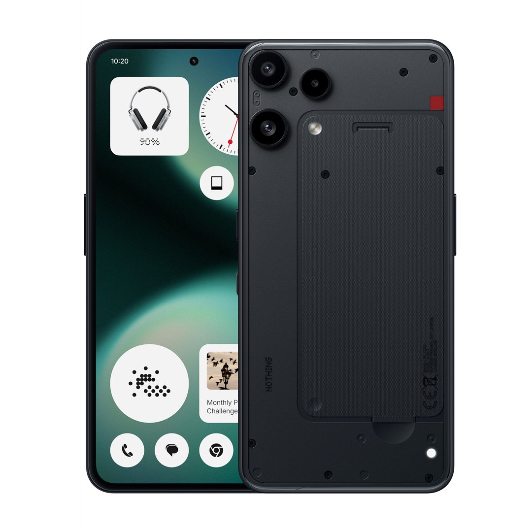 Mobilusis telefonas NOTHING Phone (3a) Lite 8+128GB Black