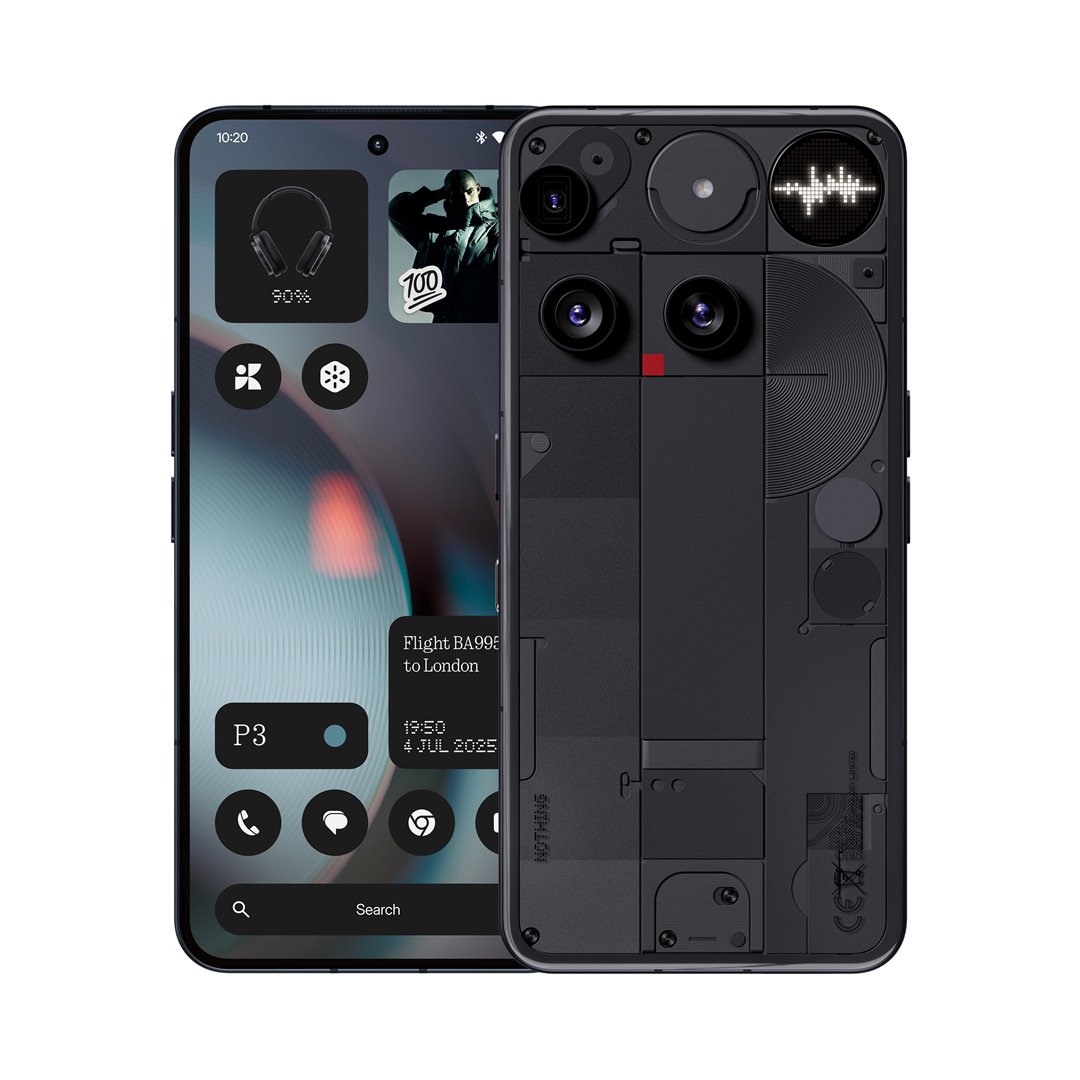 Mobilusis telefonas NOTHING Phone (3) 12+256GB Black
