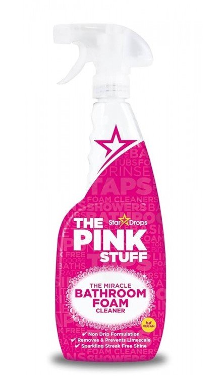 Purškiamas valiklis THE PINK STUFF vonios kambariui, 750 ml