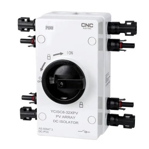 DC jungiklis 32A, 1000VDC, MC4, IP66NW