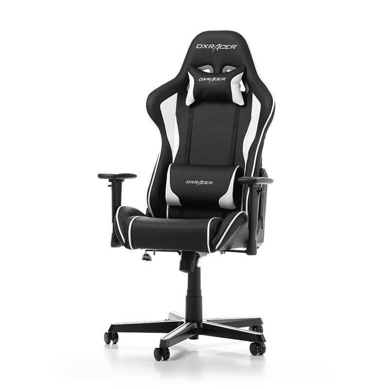 Žaidimų kėdė DXRacer FORMULA F08-NW, juoda/balta