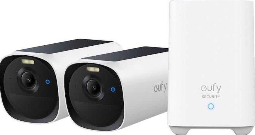 Išmanioji lauko stebėjimo kamera EUFY E40 Kit, baltas