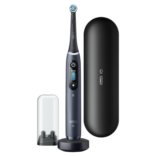 Elektrinis dantų šepetėlis Oral-B iO 8, Black Onyx