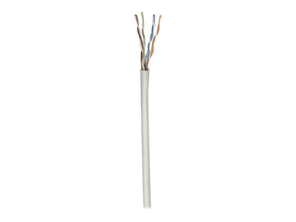 INTELLINET Cat6 Bulk Cable Solid 23 AWG SOHO UTP 305 m 1.000 ft. CCA Gray