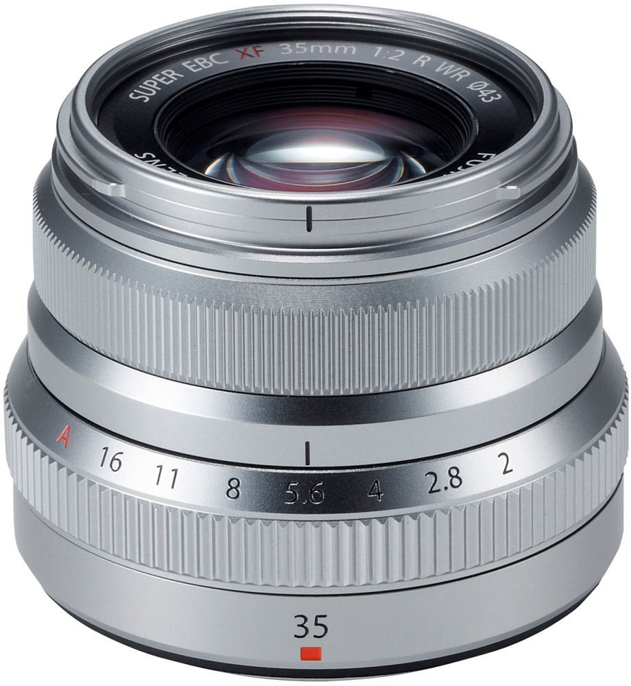 【完売】  Objektyvas Fujinon Topocentras - sidabrinis WR R F2 XF35mm Lens (Single Focus)