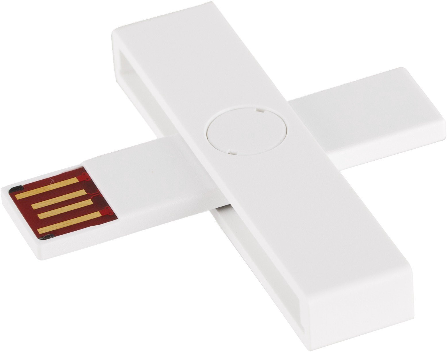  +ID smart card reader USB Blister, white