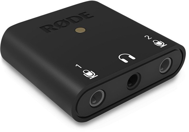 RØDE AI-Micro Garso sąsaja Dviejų kanalų 24 bit 48 kHz Juoda