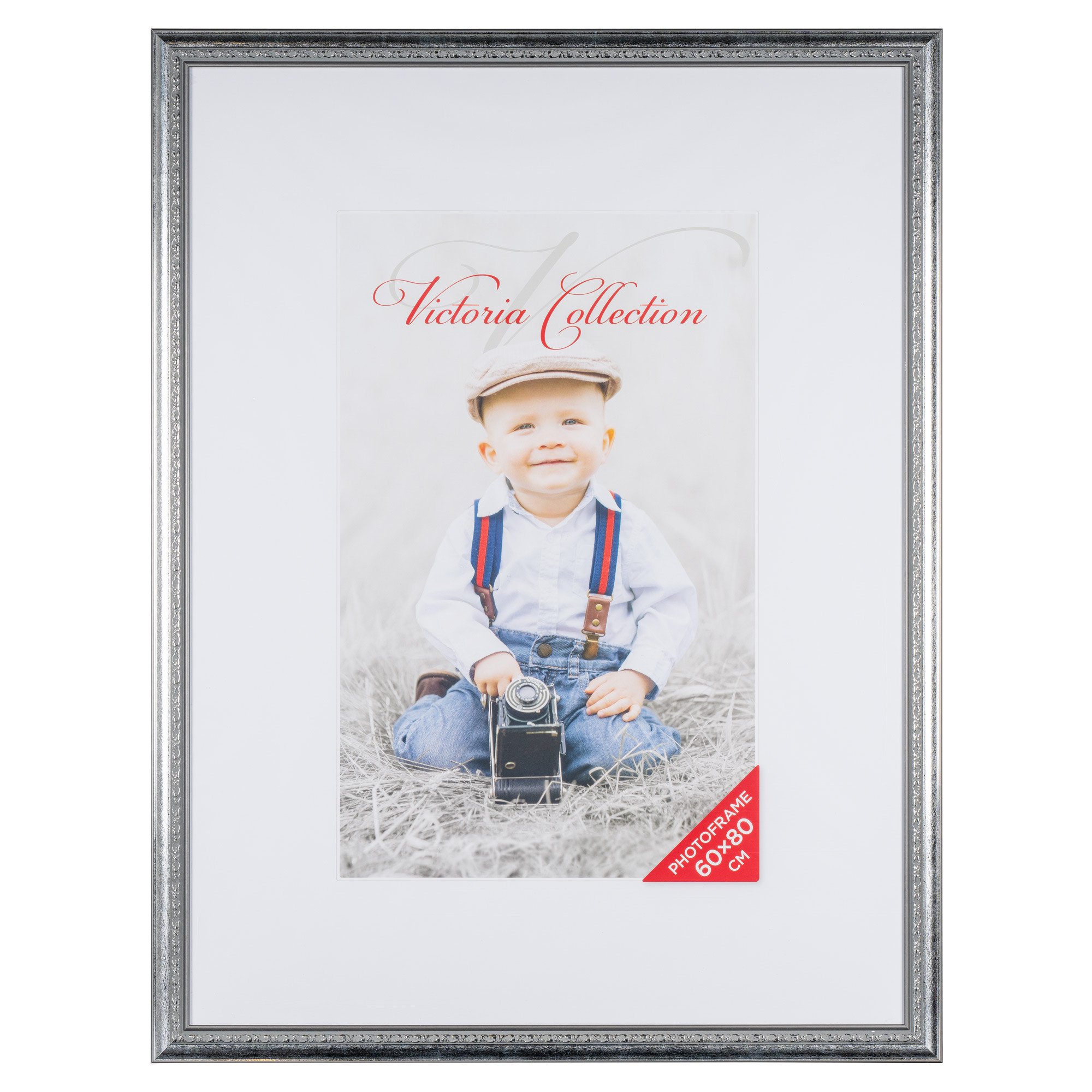 High quality Victoria Collection photo frame
Silver, wood&nbsp;imitation plastic frame
Acrylic glass