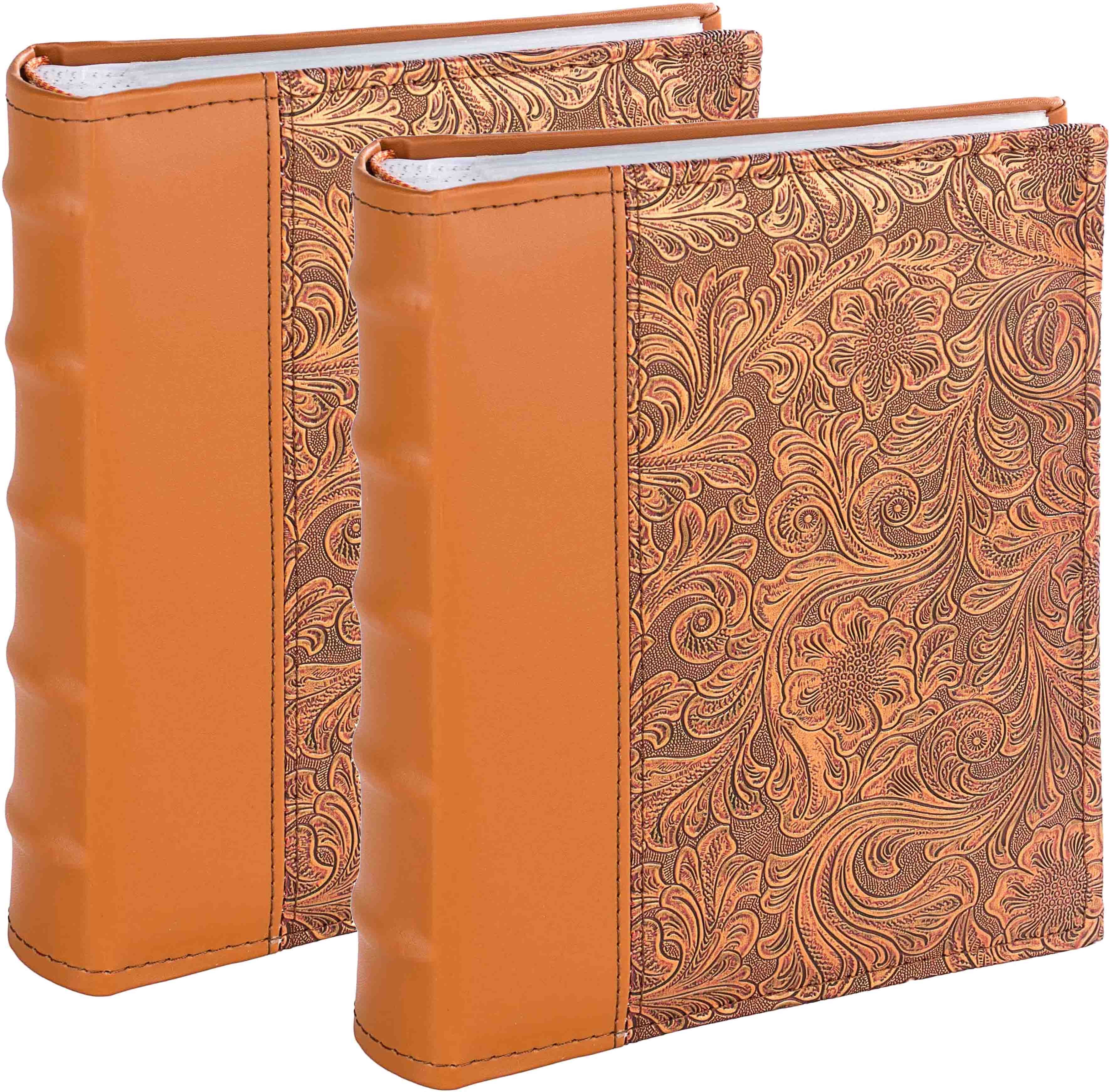 Classic photo album with flower motif
For 10 × 15 cm photos
Fits 200 photos
Cream pages with me