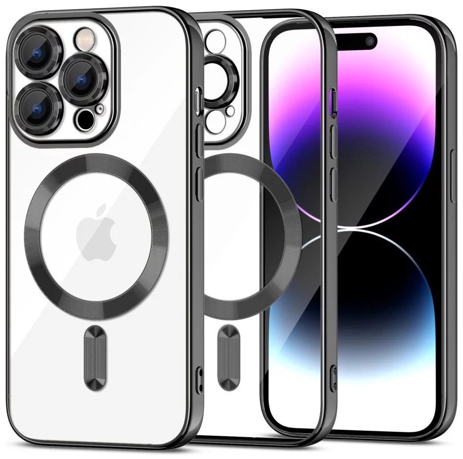Tech-Protect case MagShine MagSafe Apple iPhone 15 Pro, black