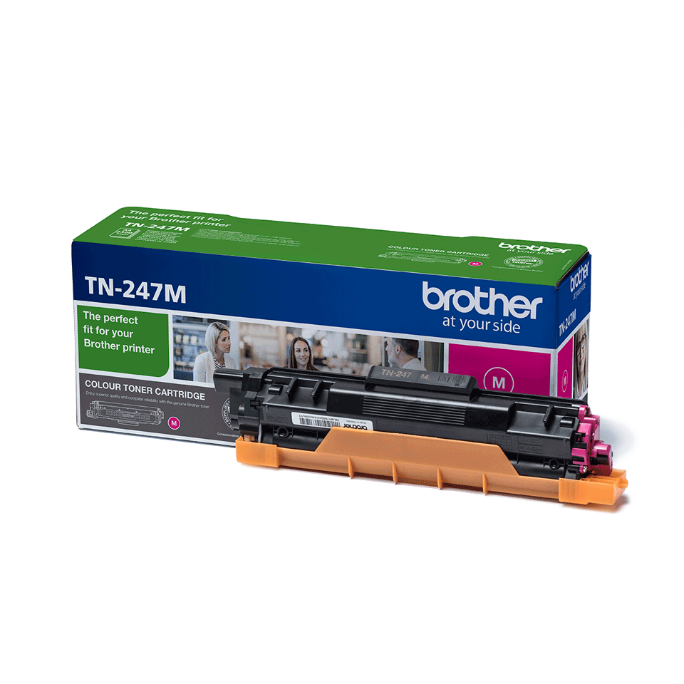 BROTHER TN-247C MAGENTA TONER CARTRIDGE, YIELD 2,300 PAGES