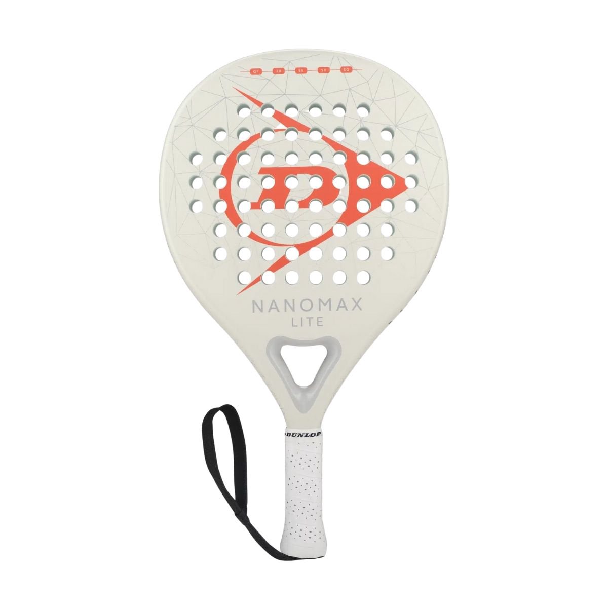 Padel raketė Dunlop NANOMAX LITE 350g White