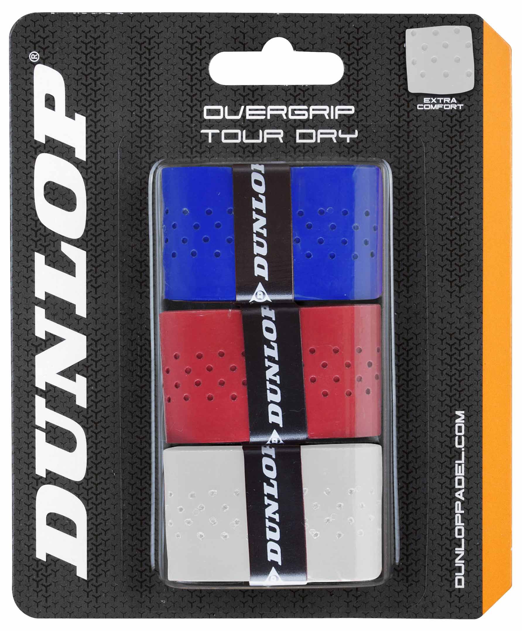 Padel raketės virš. apvija TOUR DRY 3vnt. multi