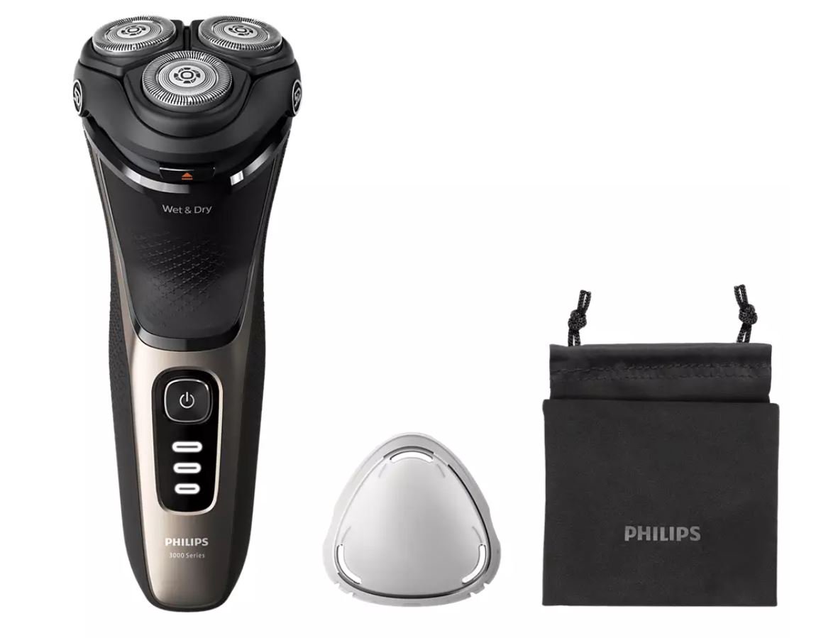 Philips Shaver 3000 Series S3242/12 Drėgnojo ir sausojo skutimo elektrinė barzdaskutė