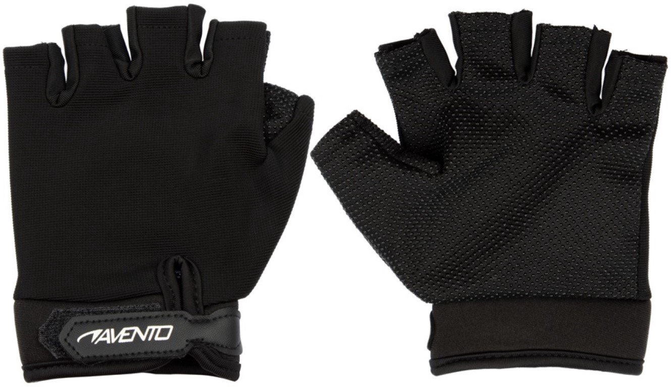 Pirštinės fitnesui AVENTO 42AB L/XL Black