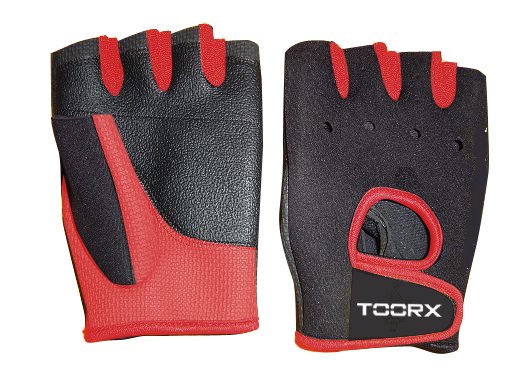 Pirštinės fitnesui TOORX AHF-087 M black/red