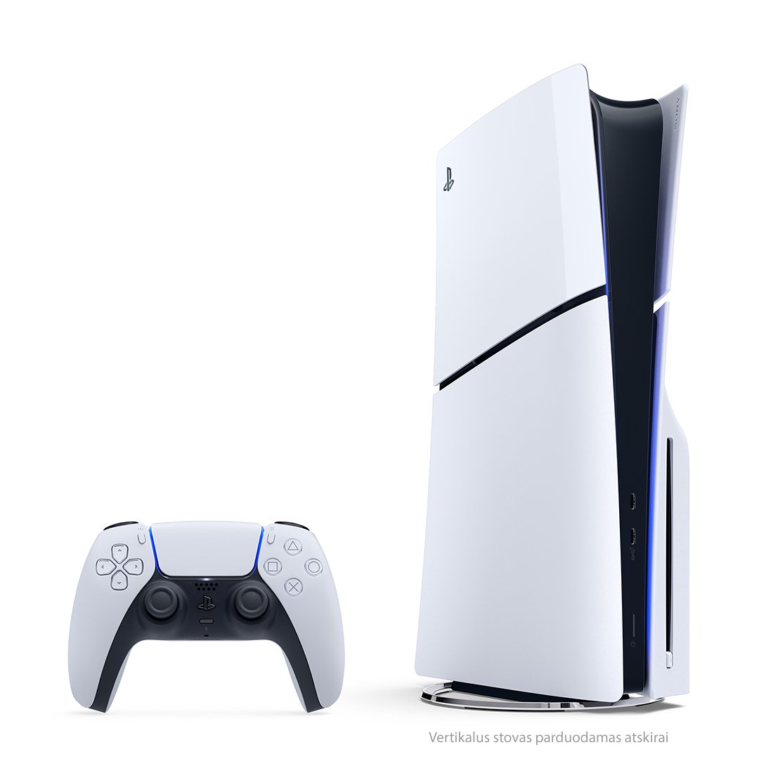 Žaidimų konsolė SONY PlayStation 5 Slim (Standard Disc Drive)