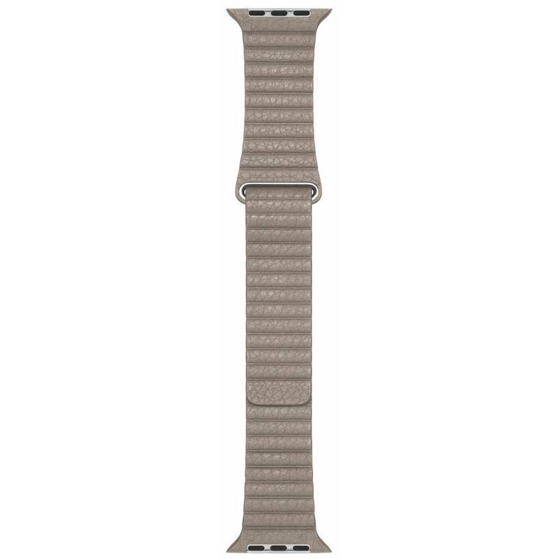 Dirželis APPLE išmaniajam laikrodžiui, 38mm, odinis, rusvas