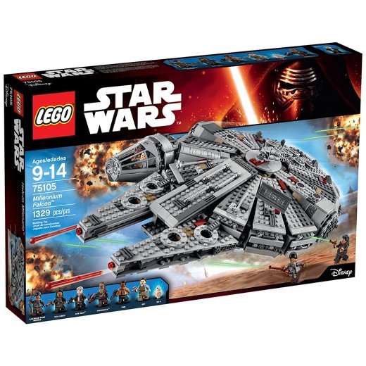 Konstruktorius LEGO Star Wars Millennium Falcon, 75105