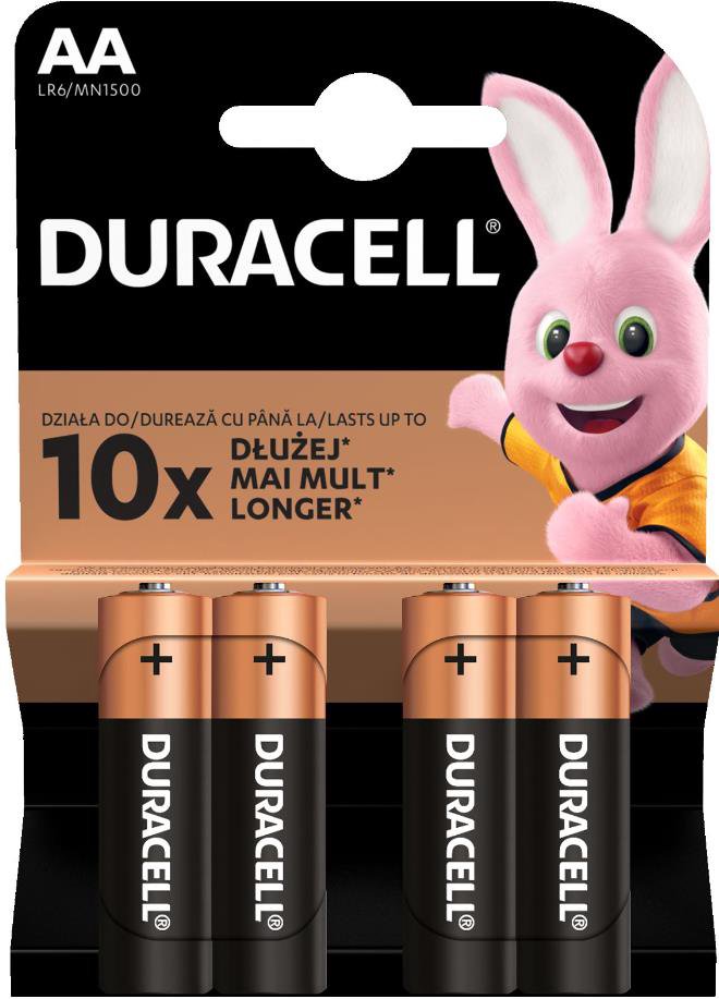 Duracell battery LR6/AA MN1500 Basic 4B