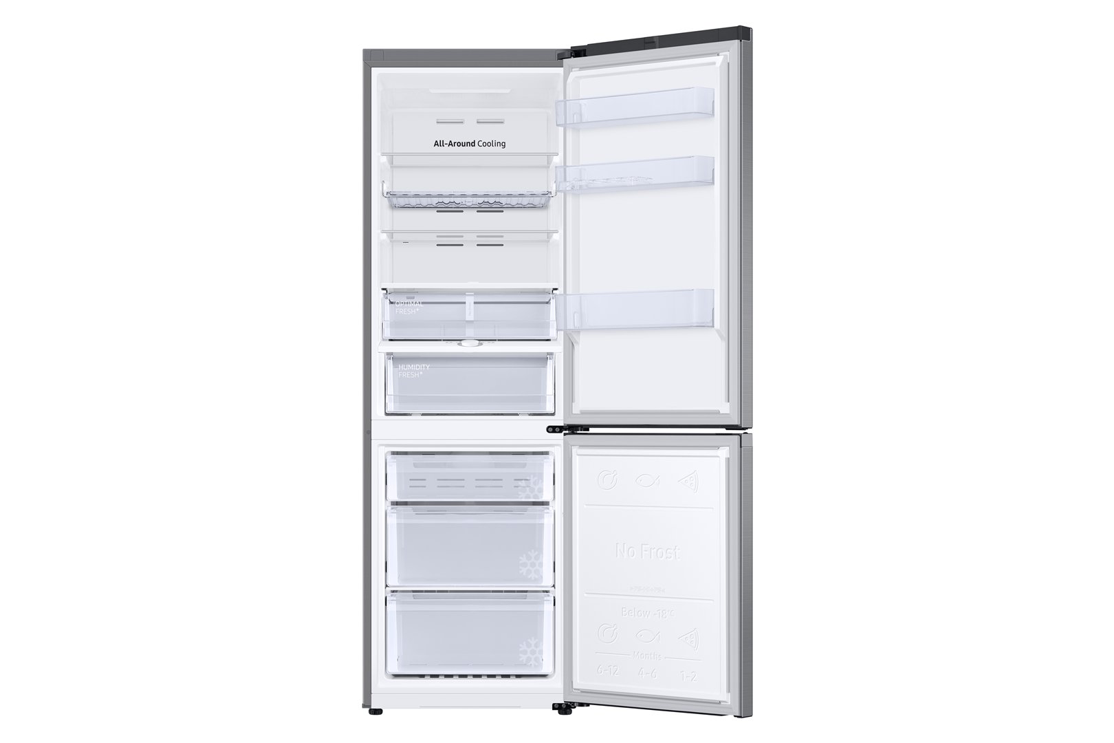 Šaldytuvas SAMSUNG RB34C602EWW/EF