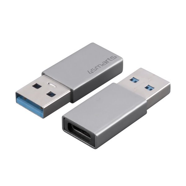 Adapteris 4SMARTS USB-A 3.0 to USB-C 2pcs Set