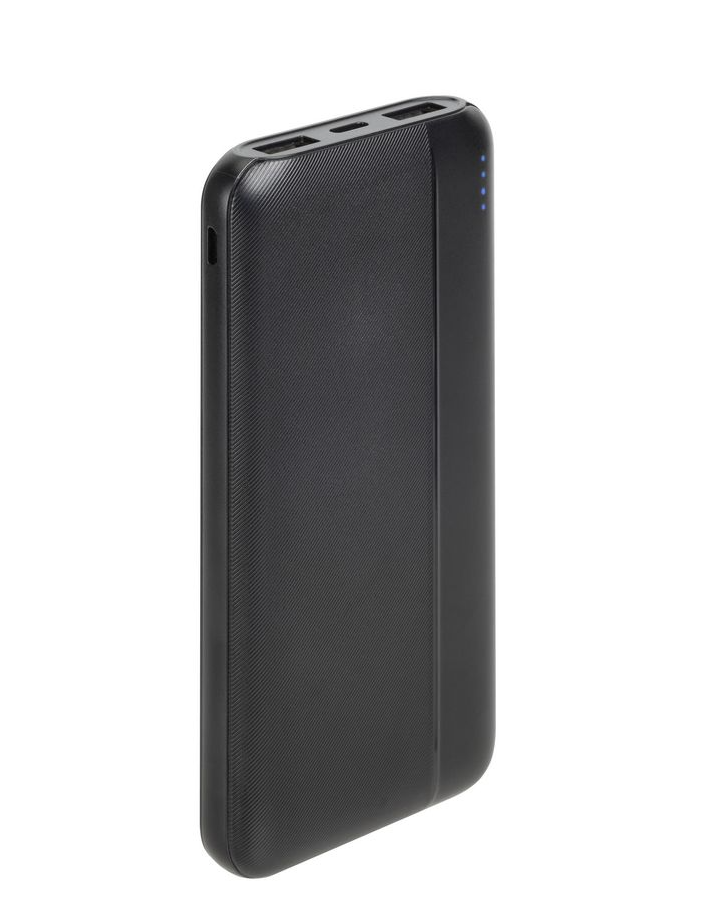 Išorinė baterija RIVACASE VA2031, 10000 mAh, 10W, 2x USB A, 1x USB C, EU, juoda