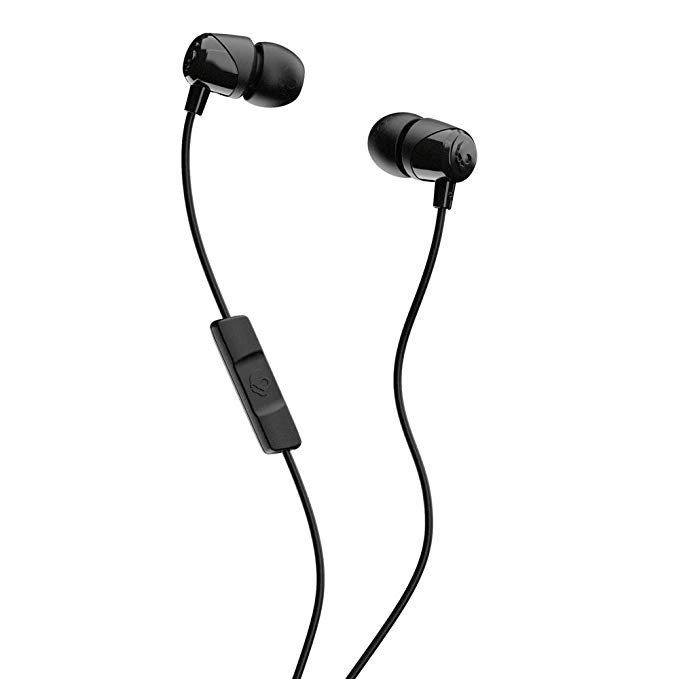 Ausinės SKULLCANDY JIB į ausis, su mikrofonu, juodos