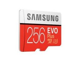 Atm.kort. SAMSUNG 256GB, MicroSDXC, 10 klasė, SD adap MB-MC256HA/EU