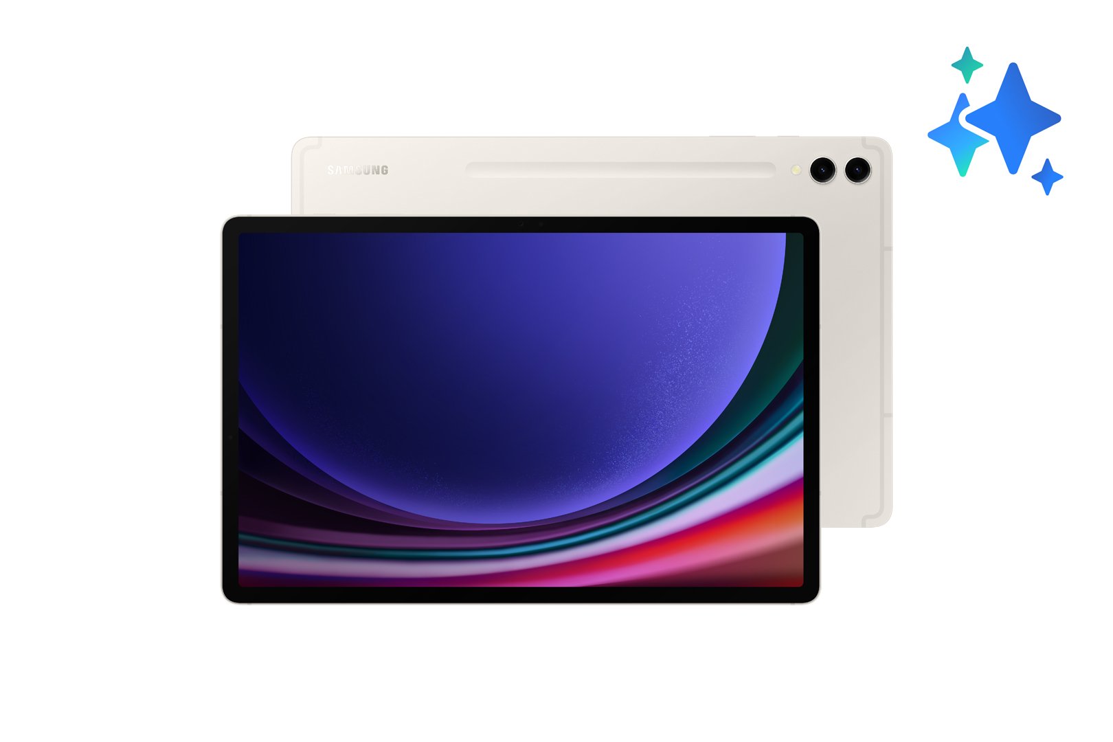 Planšetinis kompiuteris SAMSUNG Galaxy Tab S9+ 256GB 5G Beige