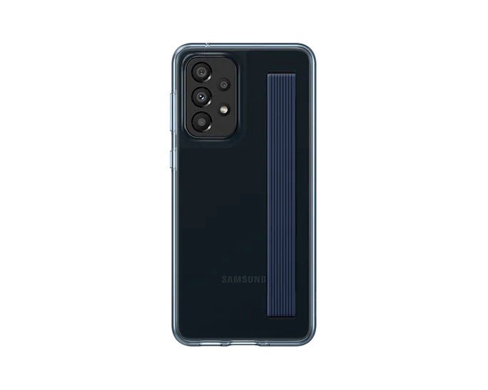 Dėkliukas SAMSUNG Galaxy A33 5G 2022, nugarėlė su dirželiu, juoda