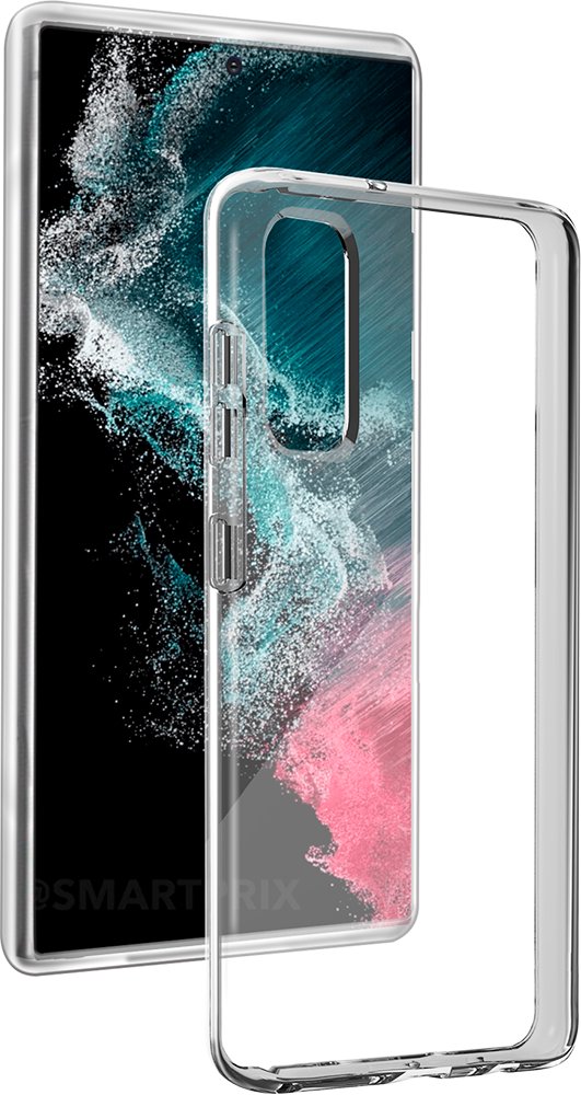 Samsung Galaxy S23 Ultra Silicone Cover By BigBen Transparent