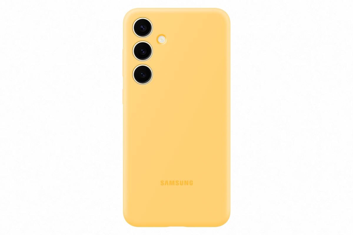 Samsung Galaxy S24+ Silicone Cover Yellow