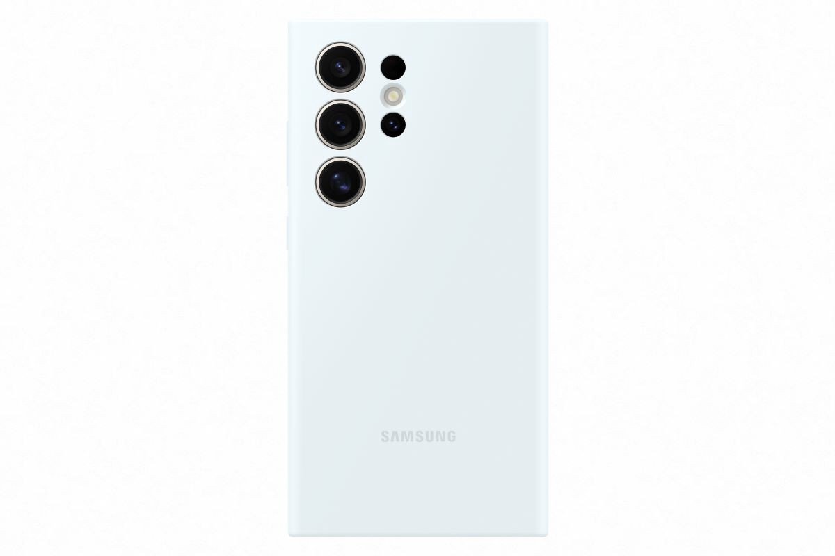 Samsung Galaxy S24 Ultra Silicone Cover White