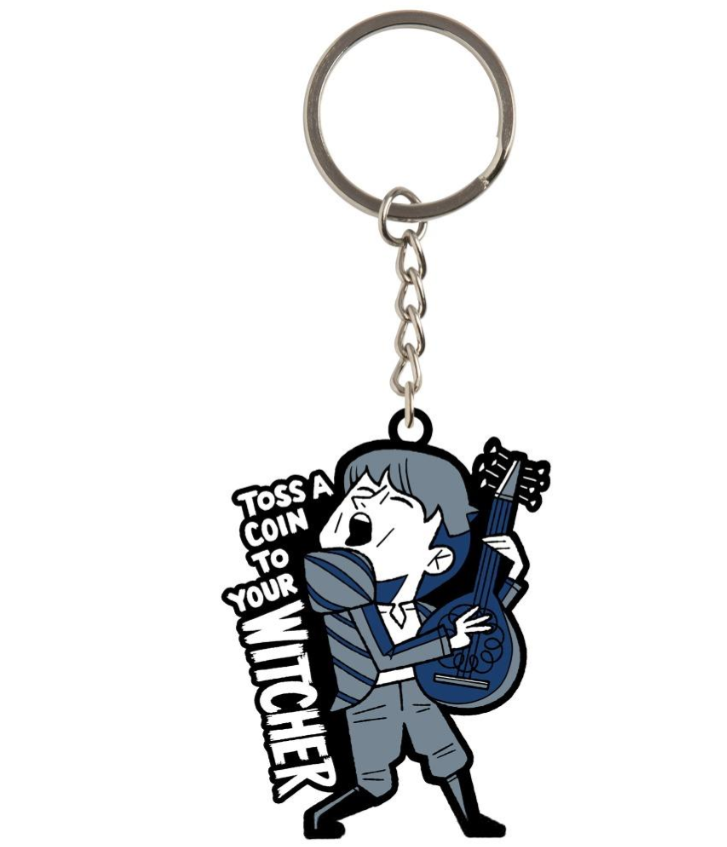 Pakabukas Netflix The Witcher  - Jaskier Singing Keychain