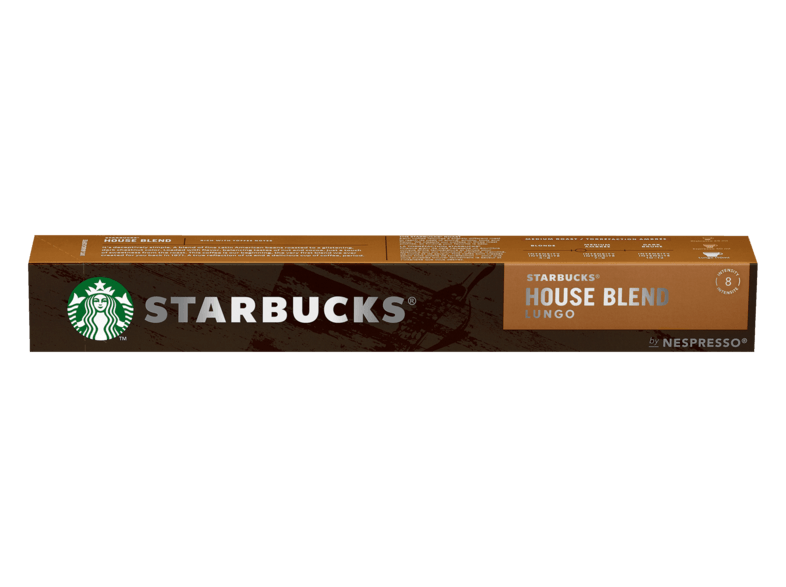 Kavos kapsulės STARBUCKS House Blend Medium Roast, Nespresso aparatams, 10 kaps.