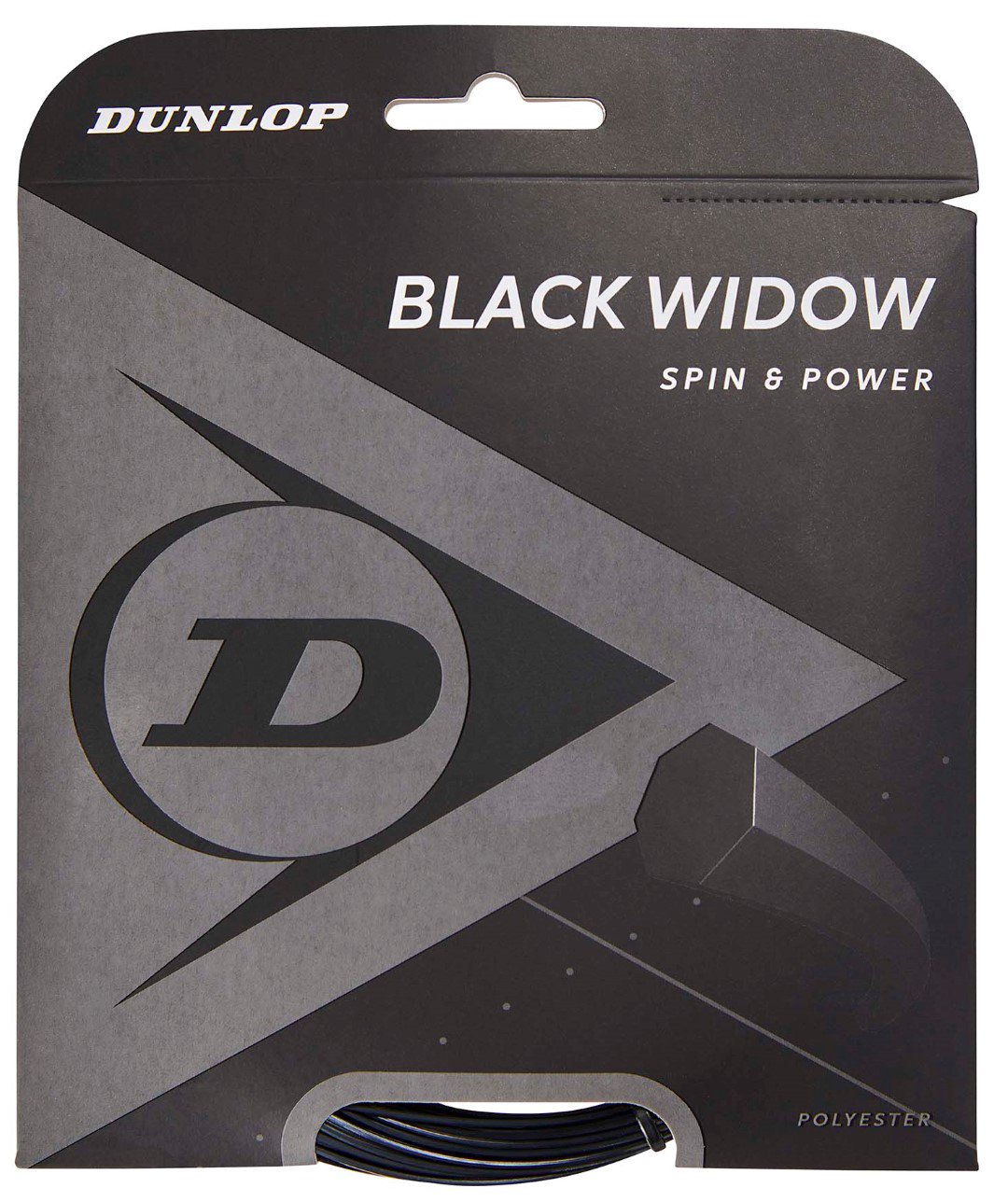 Stygos tenisui Dunlop Black Widow 16G/1.31mm/12m