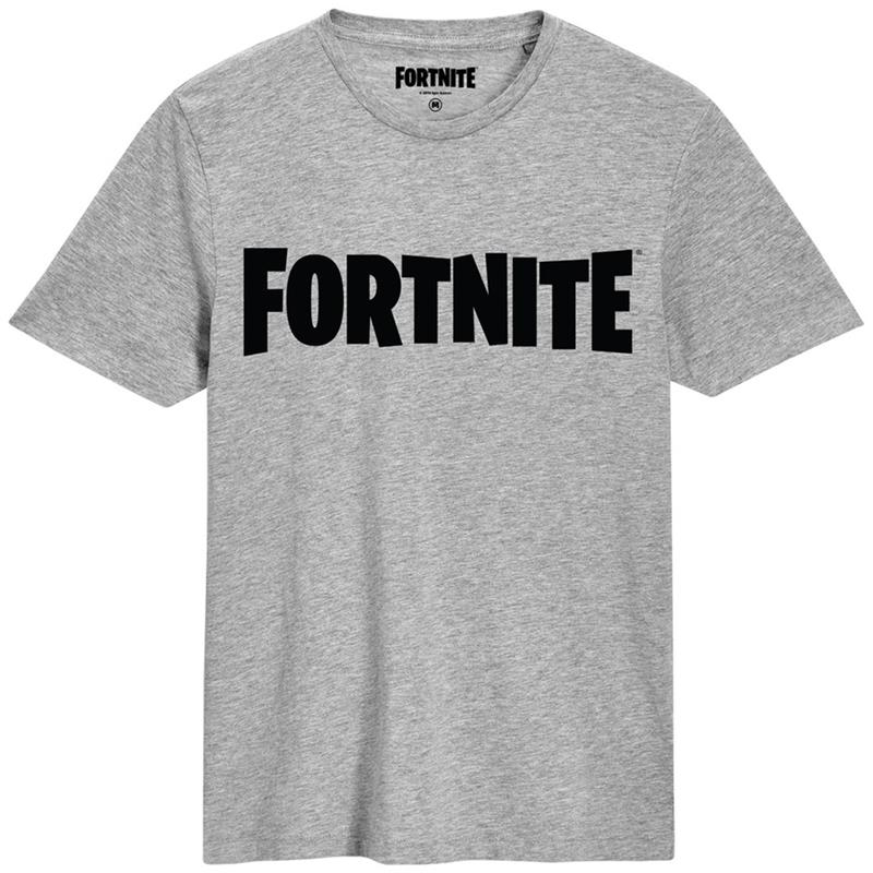 Marškinėliai FORTNITE Grey Logo Tee M