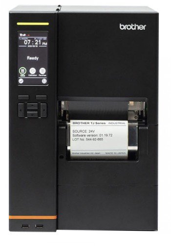 BROTHER TJ-4422TN INDUSTRIAL LABEL THERMO TRANSFER PRINTER, USB, LAN, SERIAL PORT, 203DPI, 14IPS, LA
