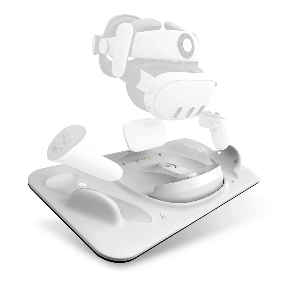 BoboVR D3 Docking Station for Meta Quest 3 - White