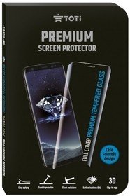 Ekrano apsauga TOTI PREMIUM Galaxy Note 9 3D, pilnai dengianti, juodais krašteliais