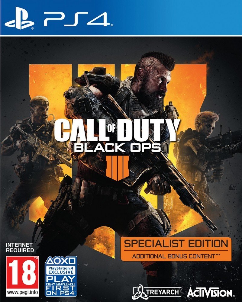 Žaidimas PS4 CALL OF DUTY BLACK OPS 4 (15) SPECIALIST EDITION