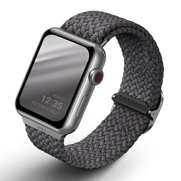 Dirželis Uniq Aspen, Apple 38/40/41mm, tamsiai pilkas