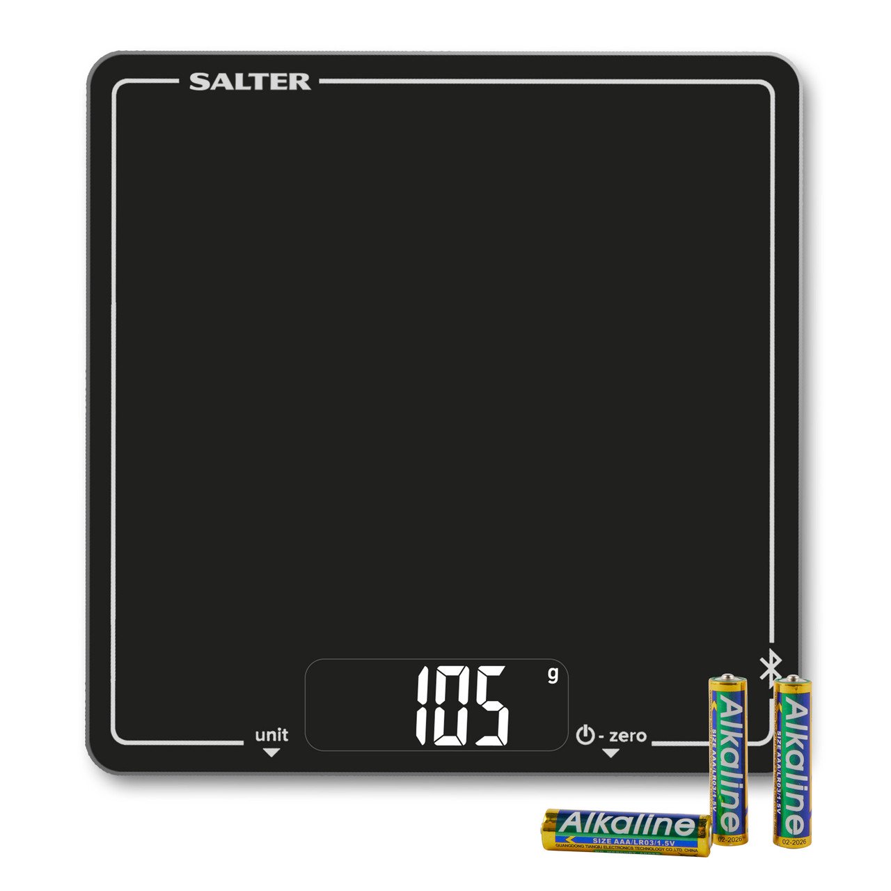 Salter 1193 BFX  Bluetooth Digital Kitchen Scale - Black