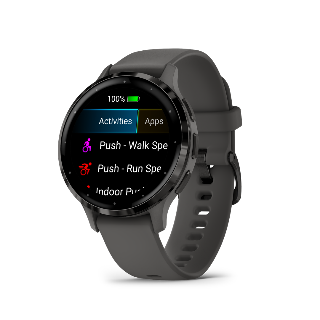 Sportinis laikrodis GARMIN Venu 3S Pebble Gray Slate Topocentras