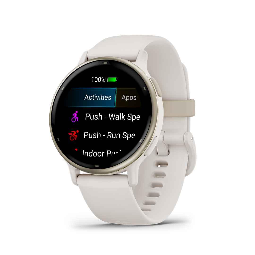 Sportinis laikrodis GARMIN Vivoactive 5 Ivory/Cream Gold